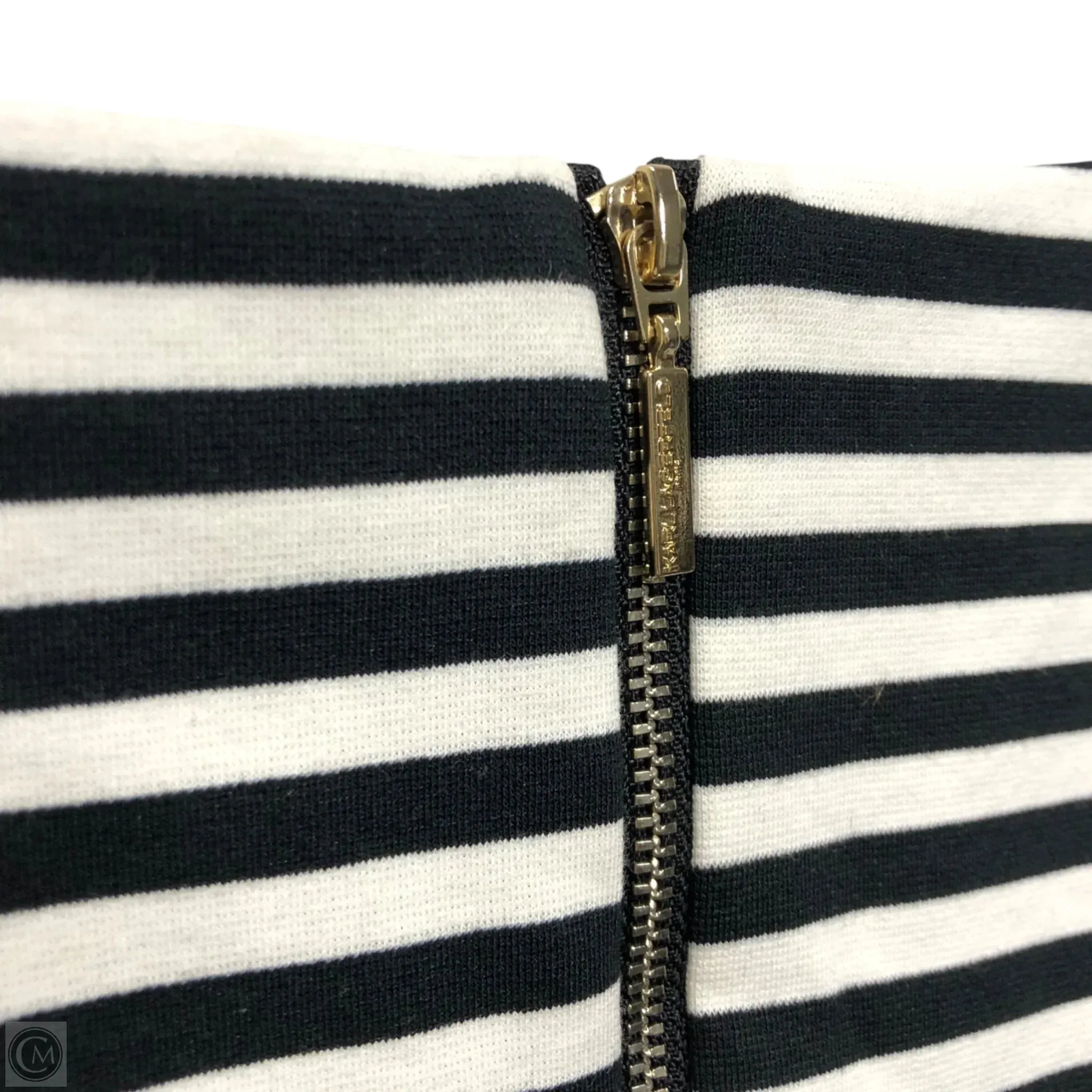 Dress Designer By Karl Lagerfeld In Black & White, Size: 14
