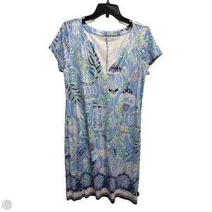 Dress Designer By Lilly Pulitzer In Blue & Green, Size: M