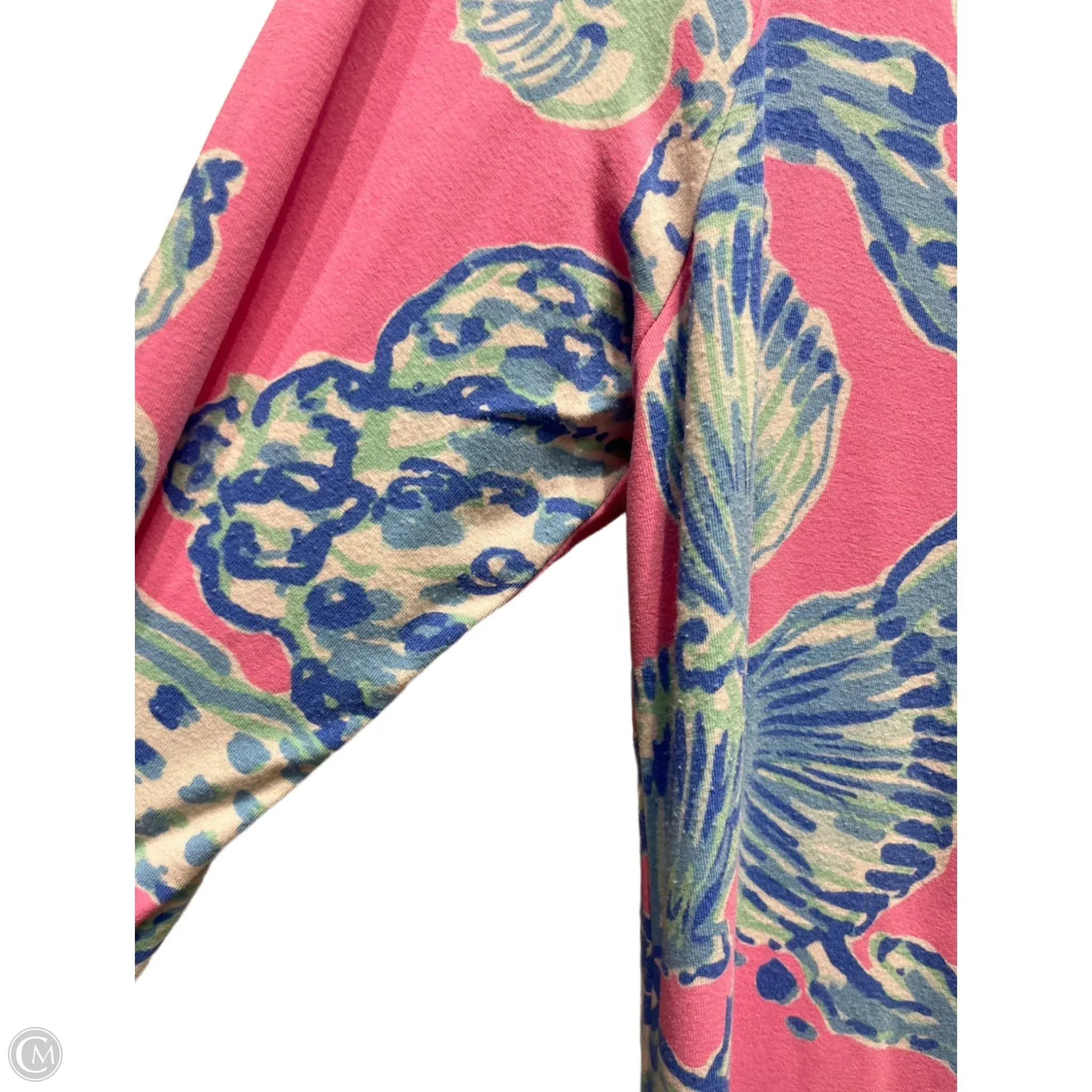 Dress Designer By Lilly Pulitzer In Blue & Pink, Size: L