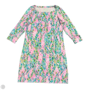Dress Designer By Lilly Pulitzer In Blue & Pink, Size: L