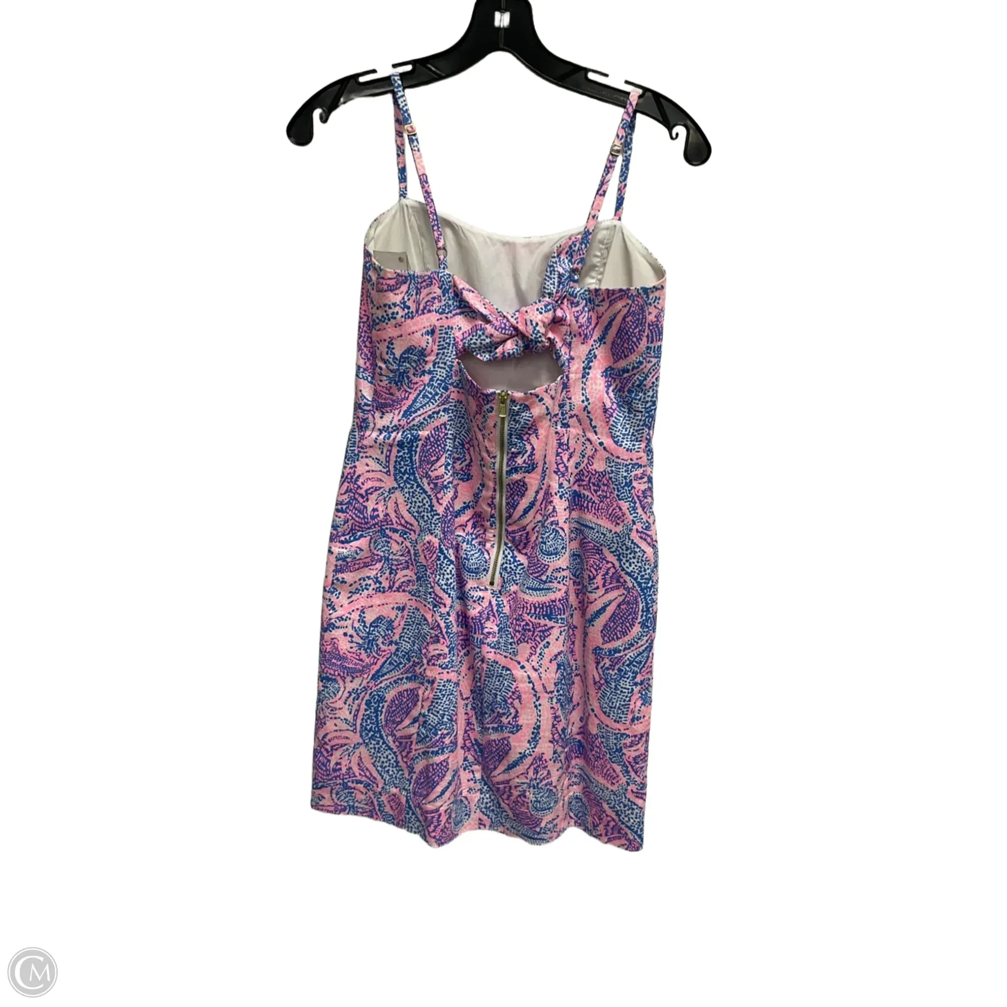 Dress Designer By Lilly Pulitzer In Blue & Pink, Size: Xs