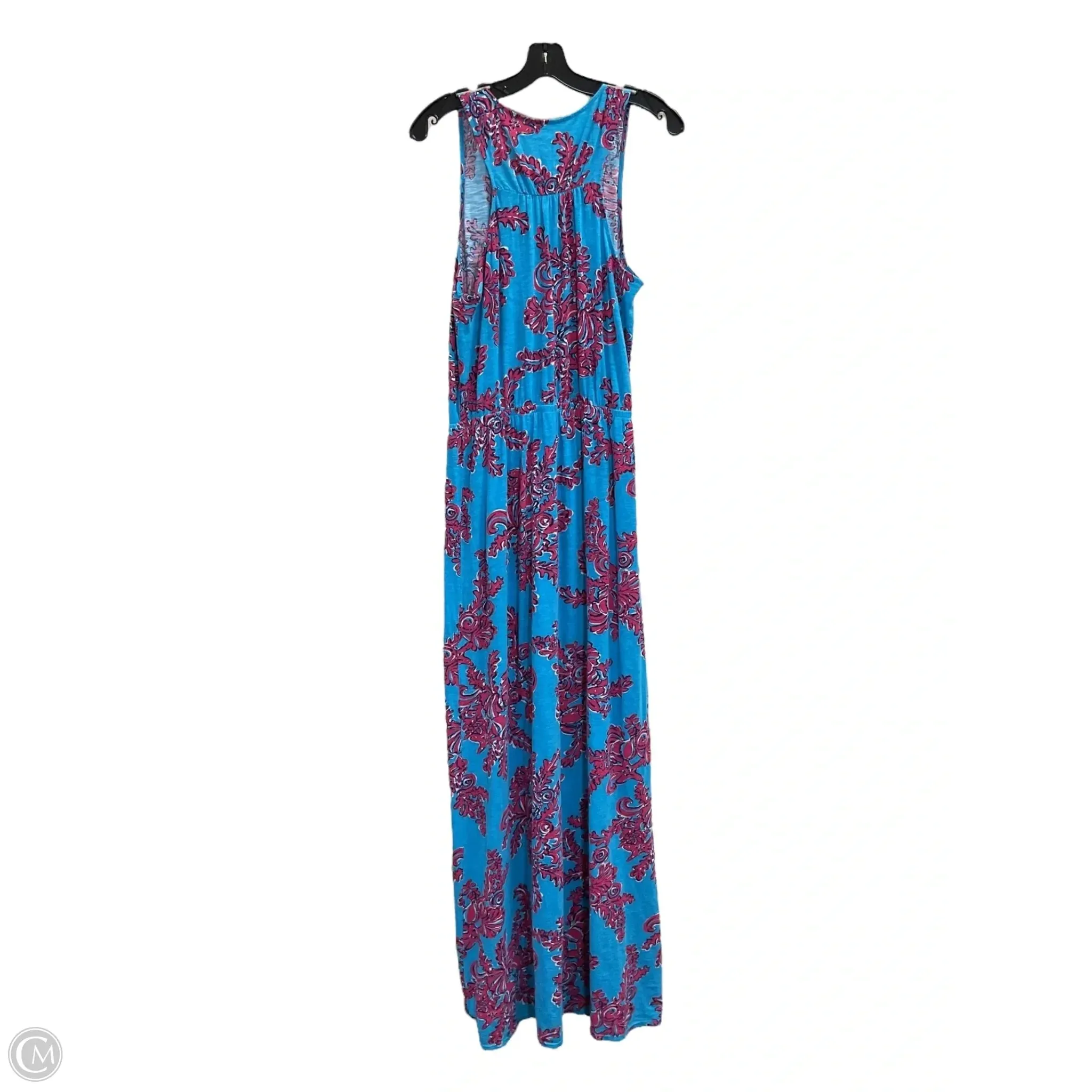 Dress Designer By Lilly Pulitzer In Blue & Red, Size: L