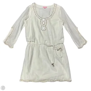 Dress Designer By Lilly Pulitzer In Cream, Size: S