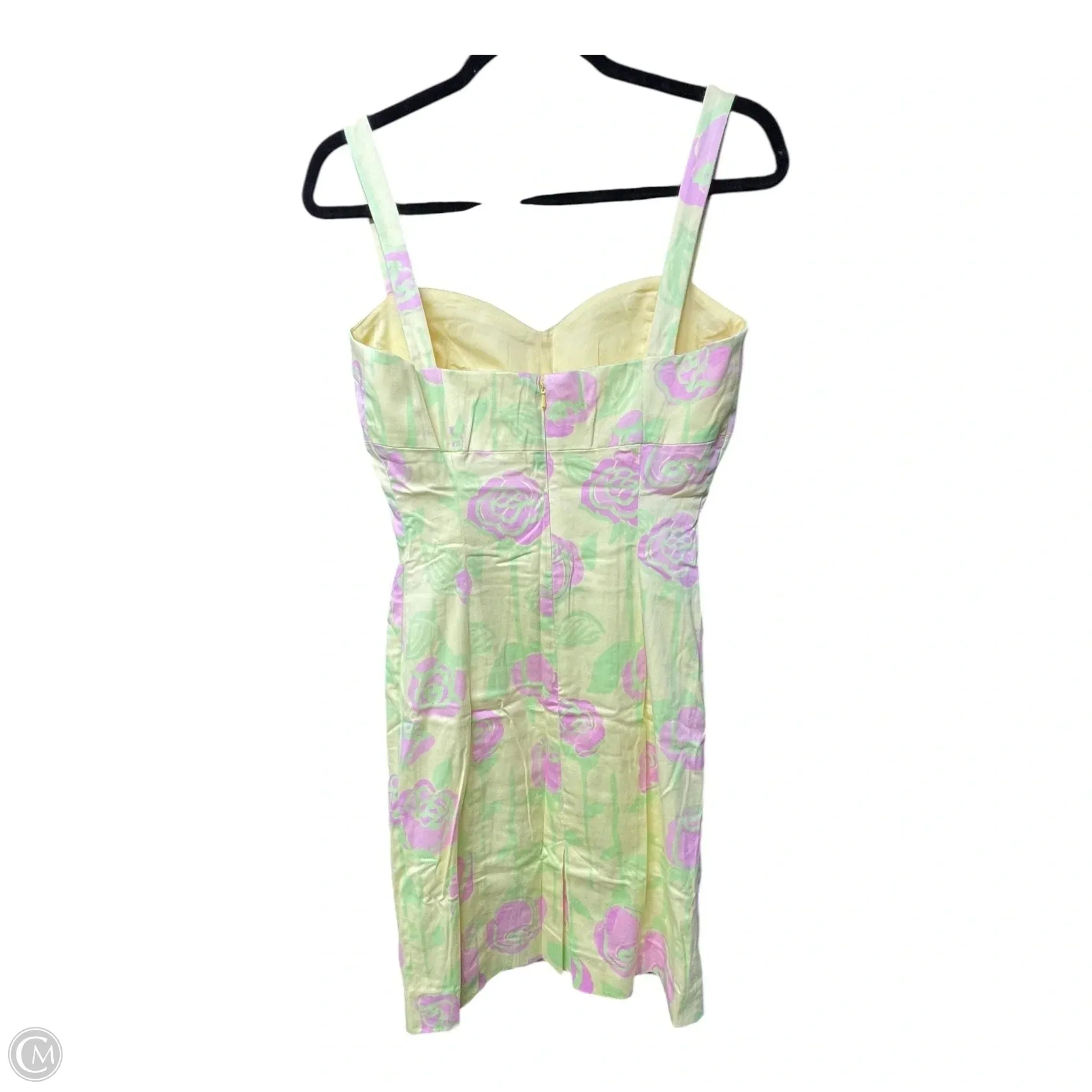 Dress Designer By Lilly Pulitzer In Floral Print, Size: 10