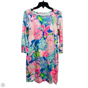 Dress Designer By Lilly Pulitzer In Green & Pink, Size: Xs