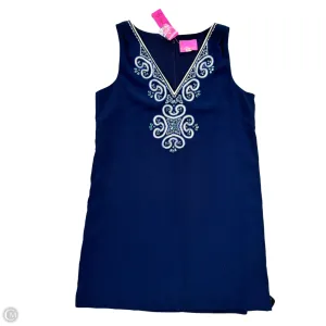 Dress Designer By Lilly Pulitzer In Navy, Size: L