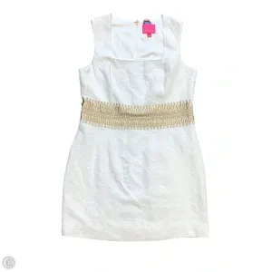 Dress Designer By Lilly Pulitzer In White, Size: 14