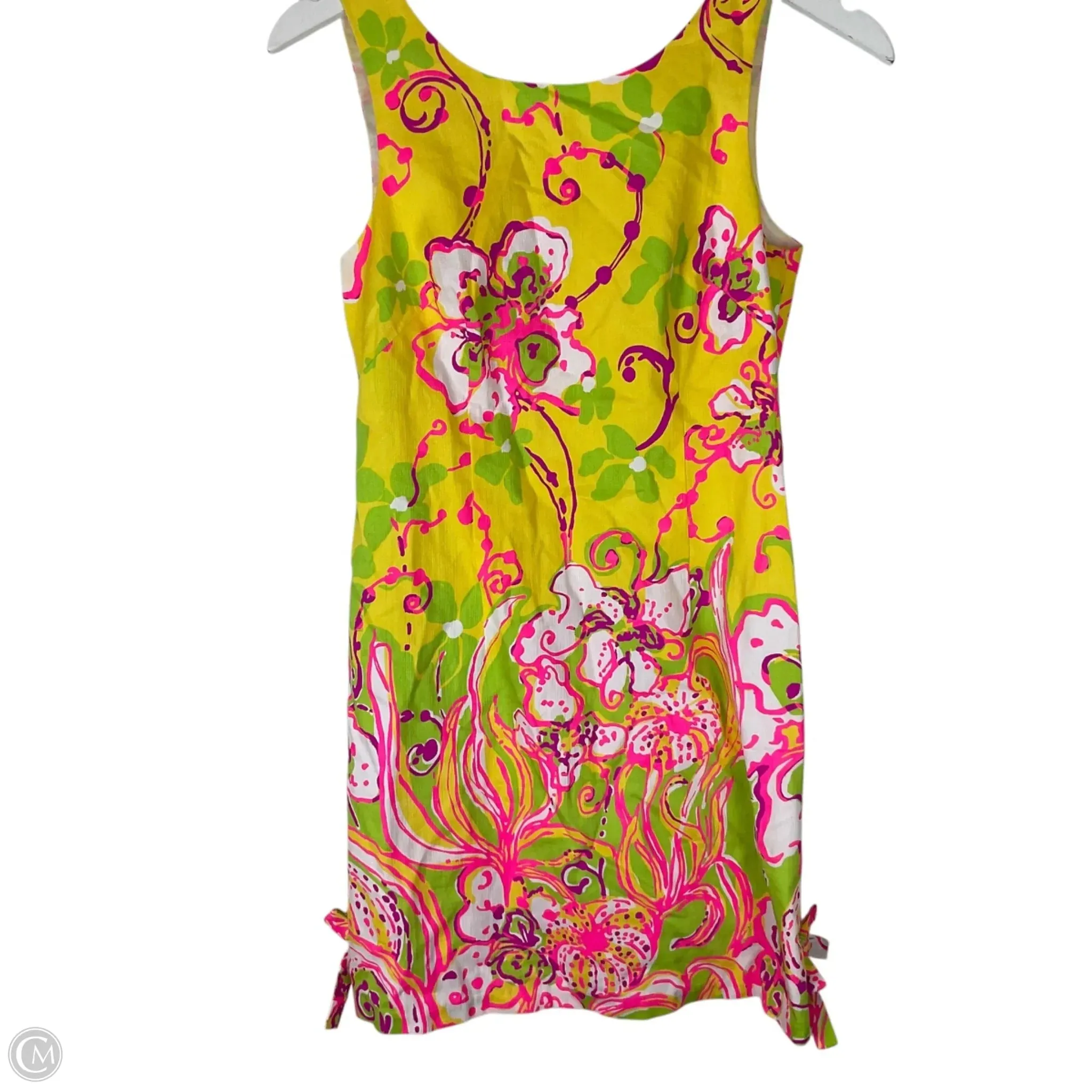 Dress Designer By Lilly Pulitzer In Yellow, Size: 0