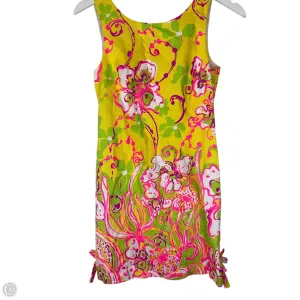 Dress Designer By Lilly Pulitzer In Yellow, Size: 0