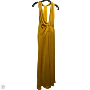 Dress Party Long By Banana Republic In Yellow, Size: 14