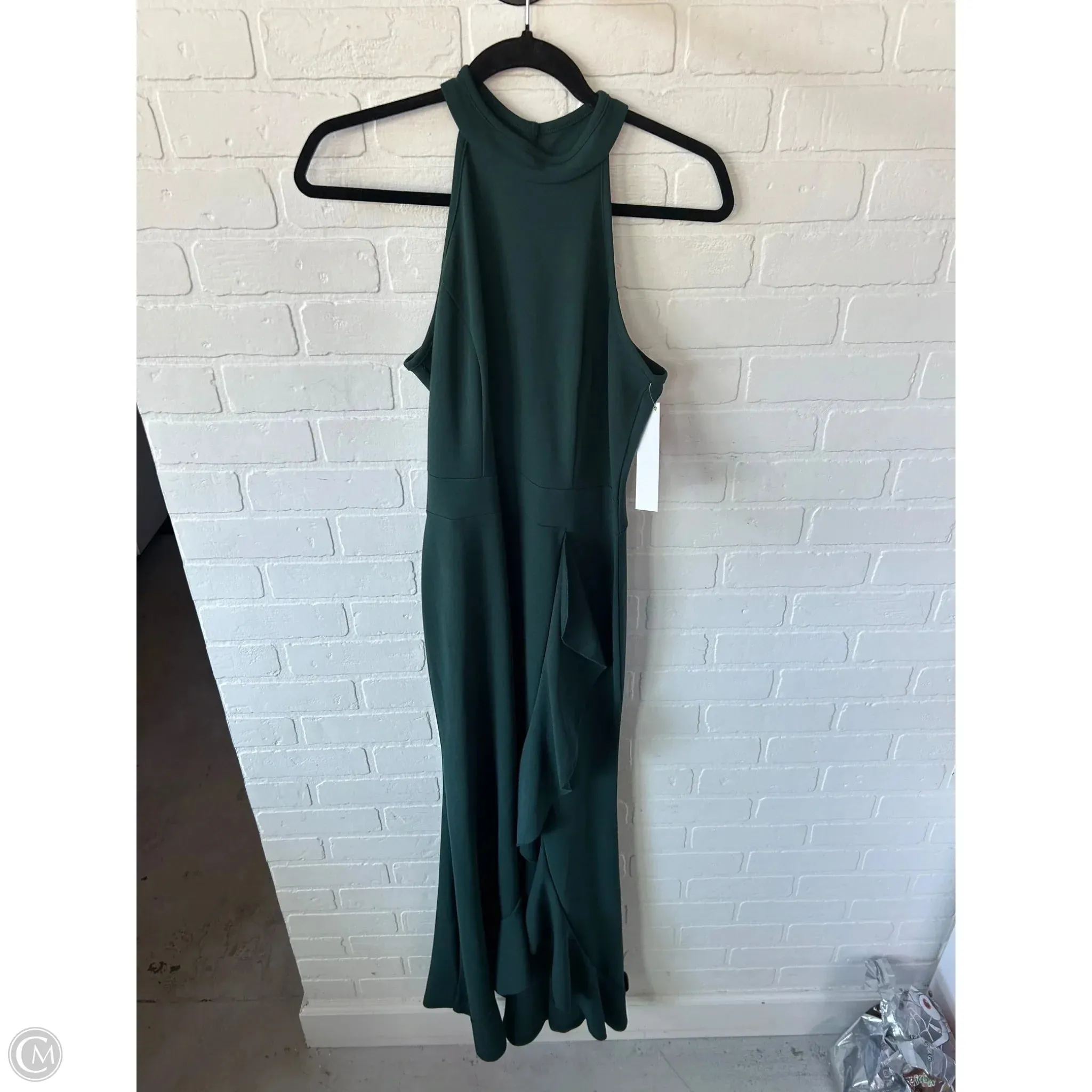 Dress Party Long By Clothes Mentor In Green, Size: M