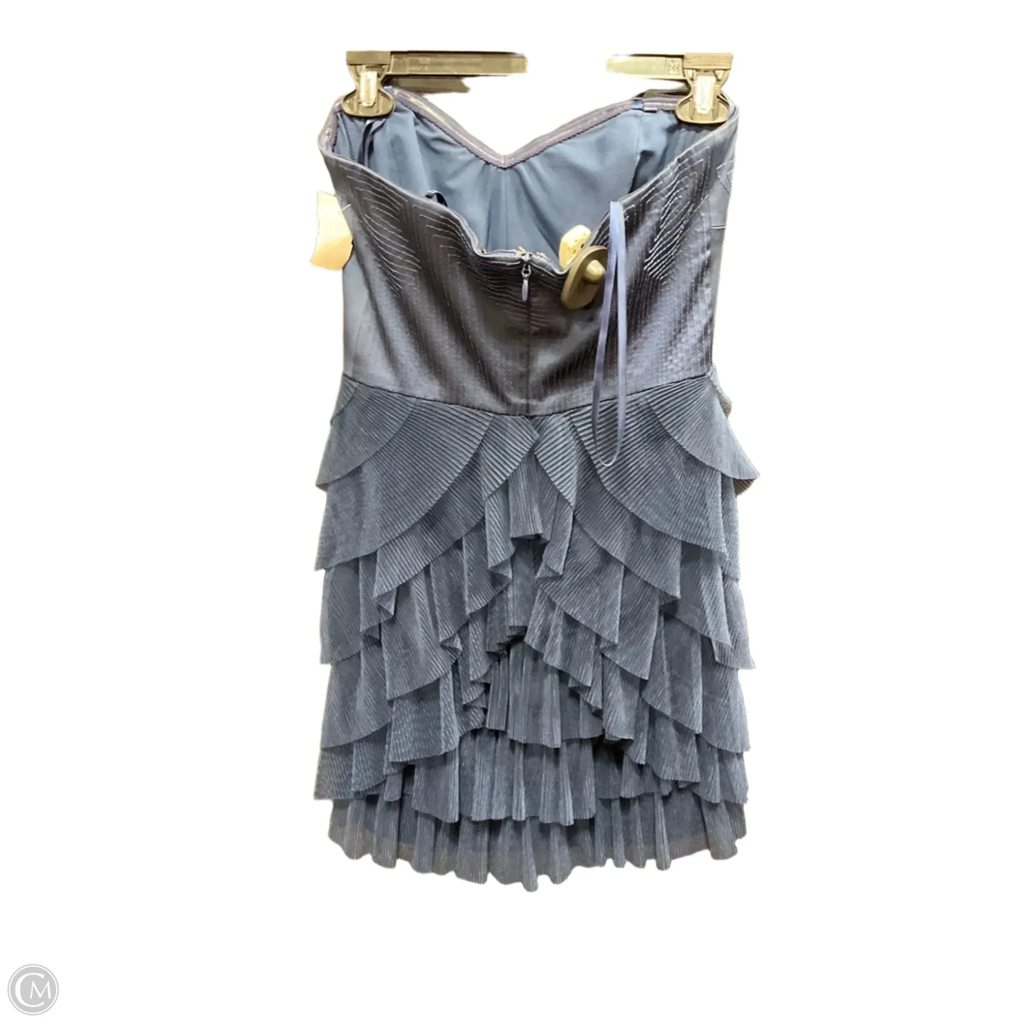 Dress Party Midi By Bcbgmaxazria In Blue, Size: S