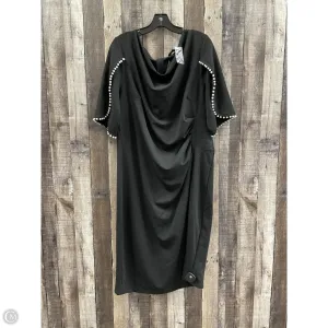Dress Party Midi By Cme In Black & White, Size: 1x