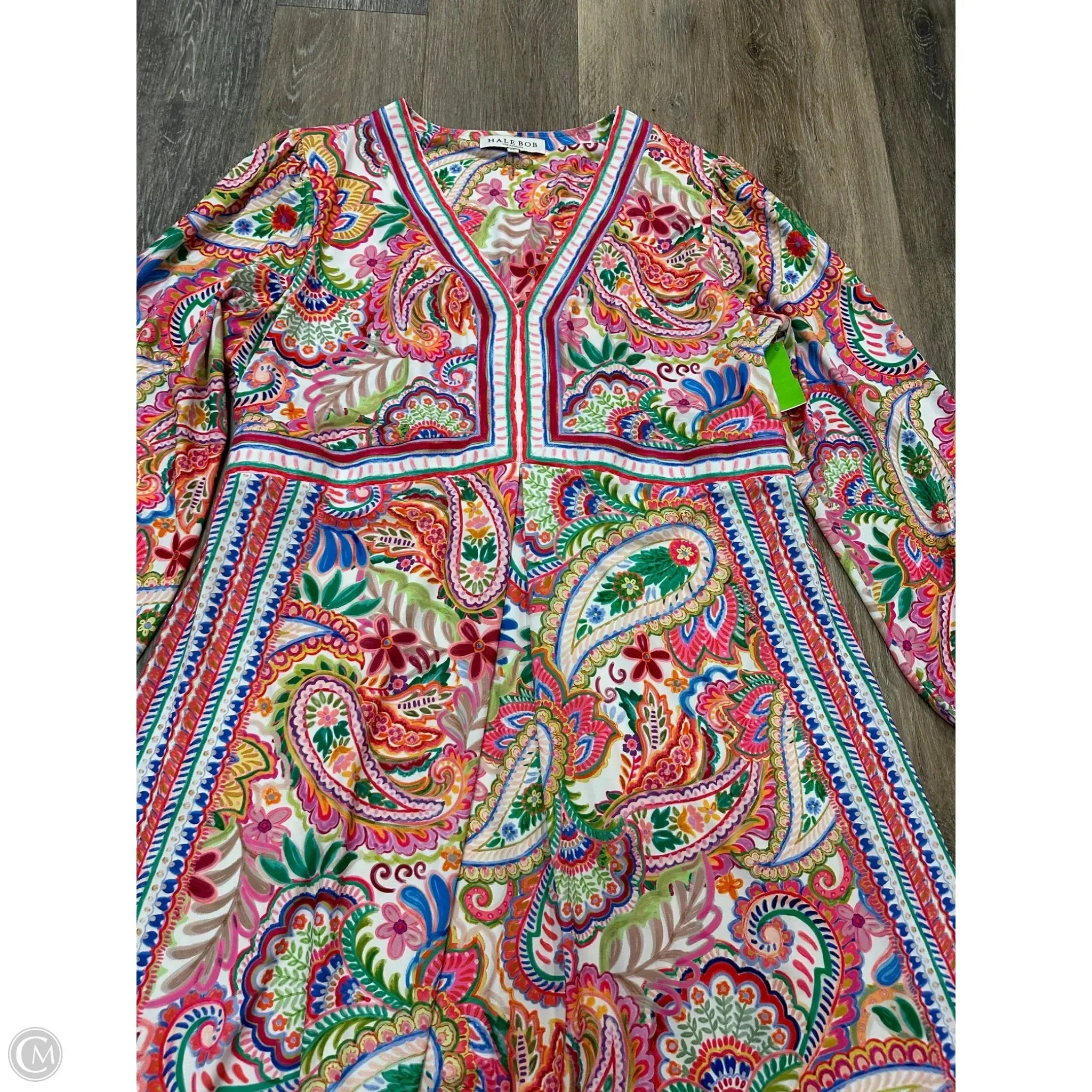 Dress Party Midi By Hale Bob In Multi-colored, Size: Xl