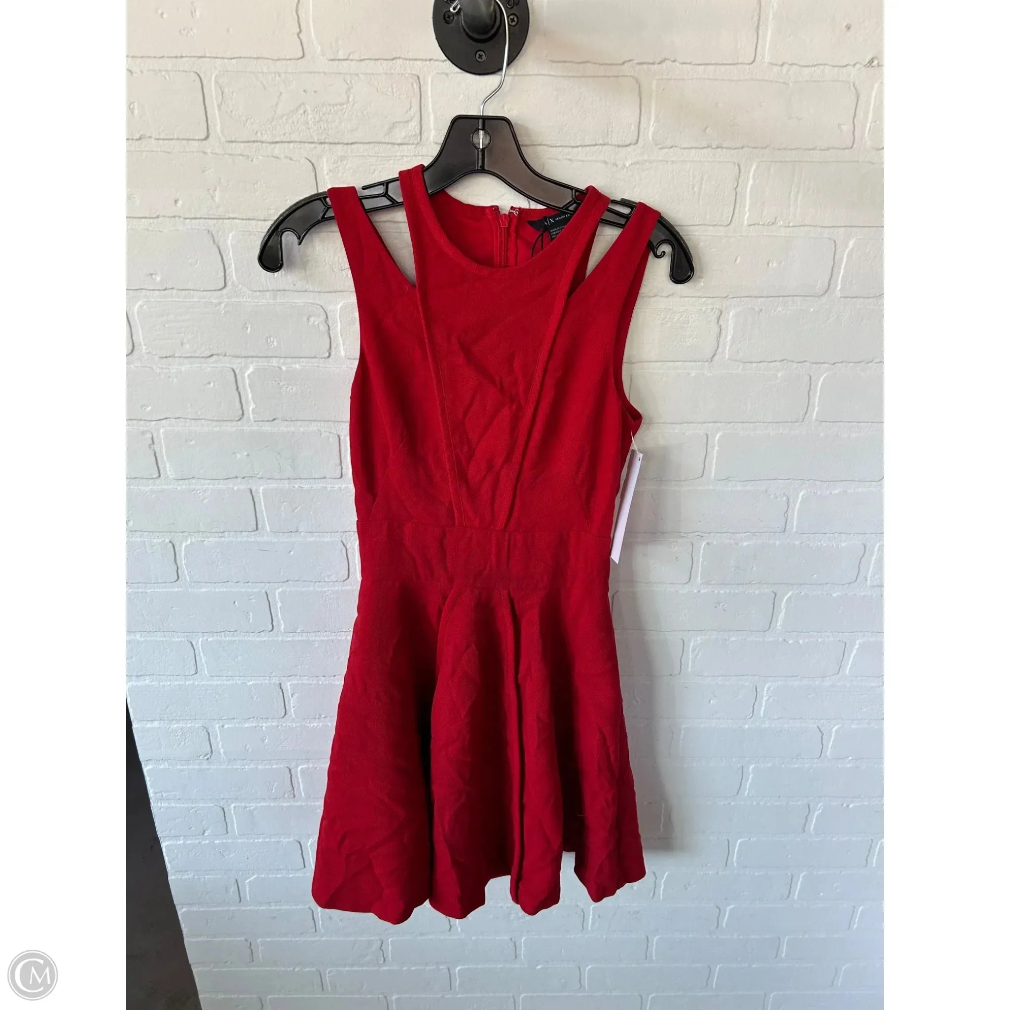 Dress Party Short By Armani Exchange In Red, Size: Xs