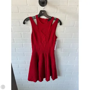 Dress Party Short By Armani Exchange In Red, Size: Xs