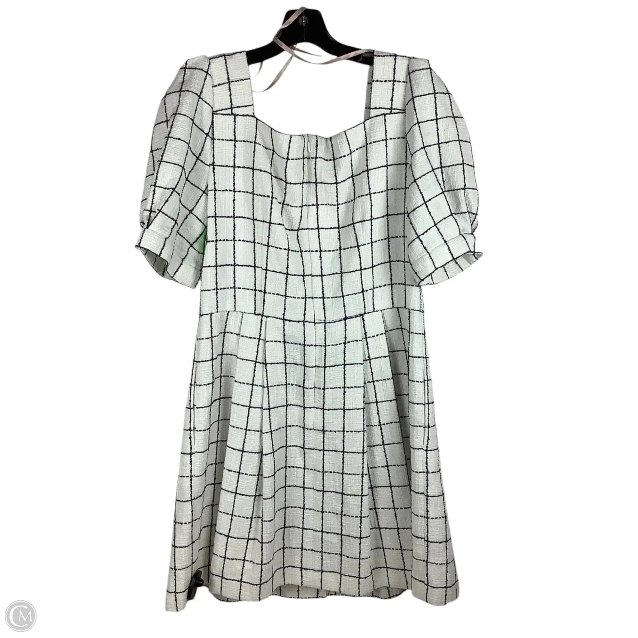 Dress Party Short By Cmc In Plaid Pattern, Size: 16