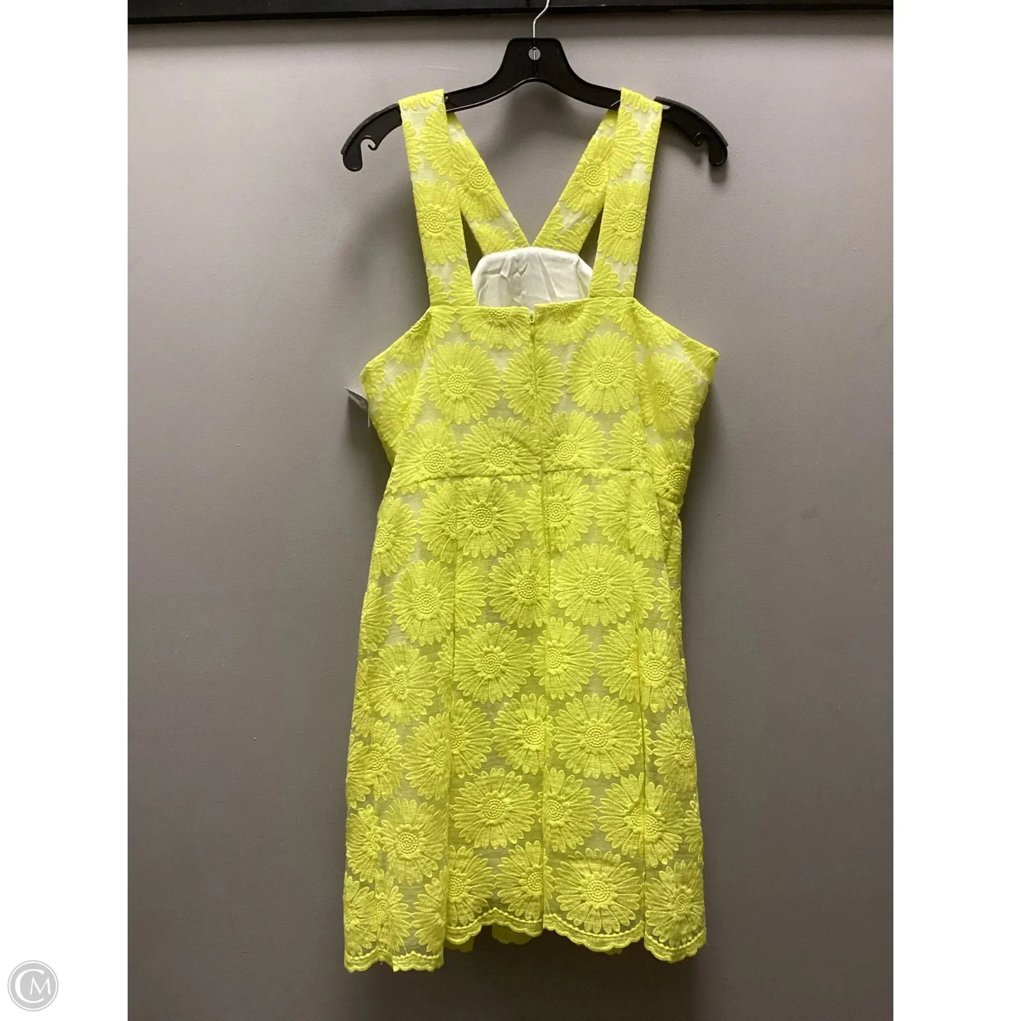 Dress Party Short By Cremieux In Yellow, Size: L