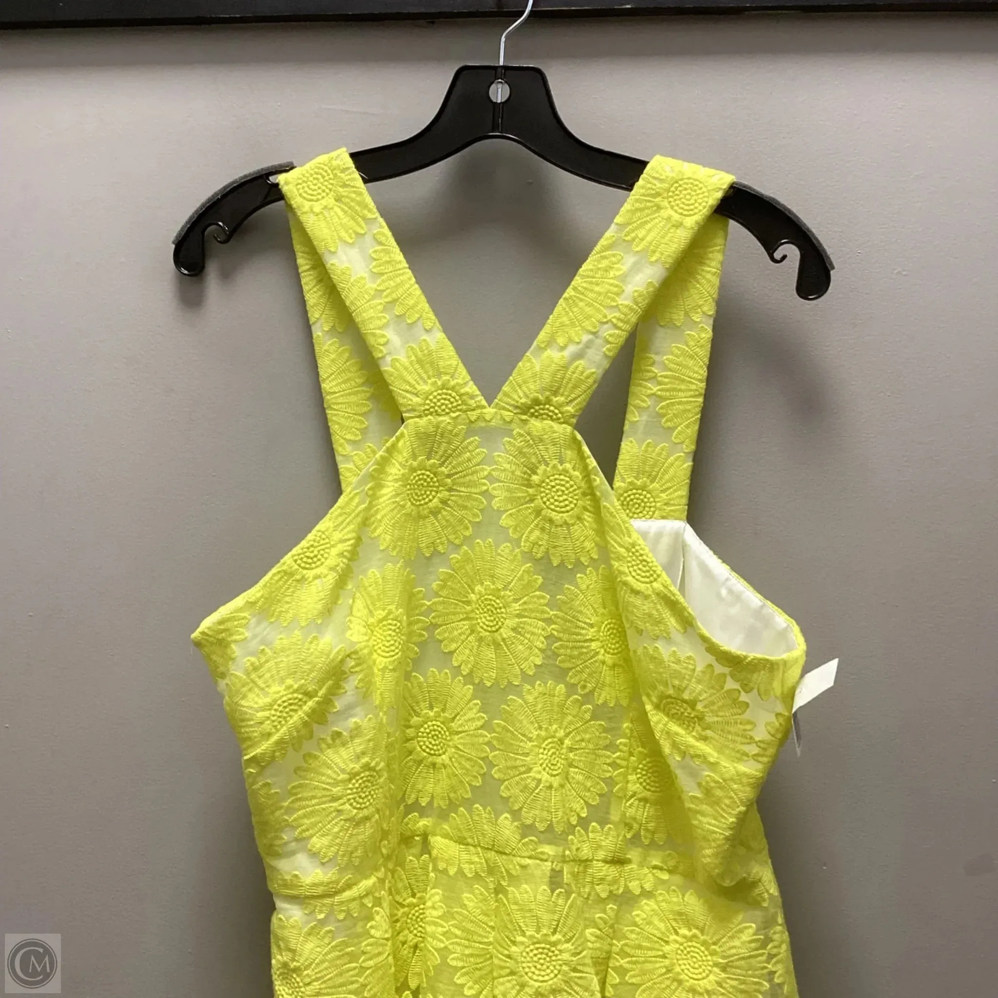 Dress Party Short By Cremieux In Yellow, Size: L
