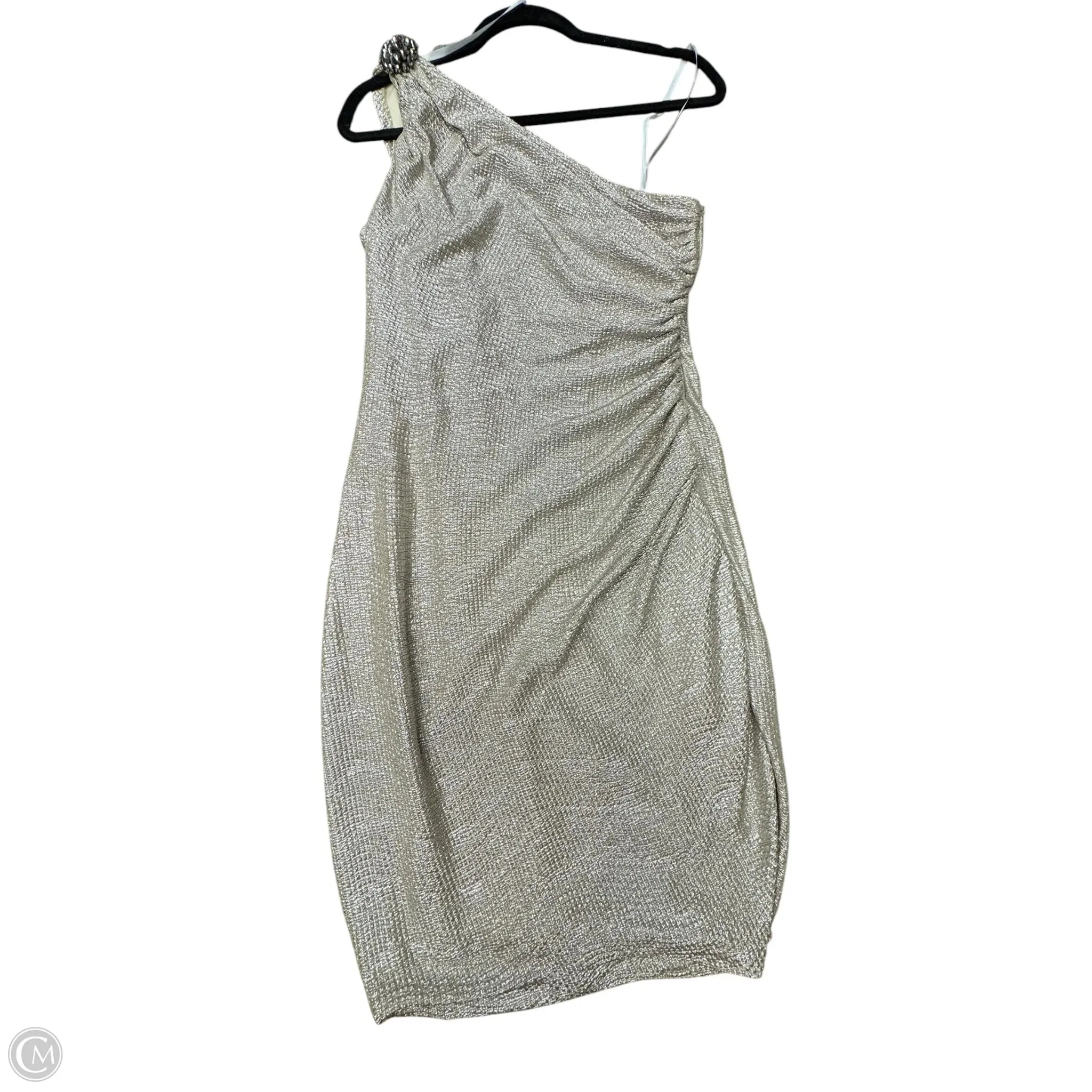 Dress Party Short By Maggy London In Gold, Size: 10