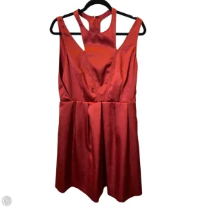 Dress Party Short By Rebecca Taylor In Red, Size: 12