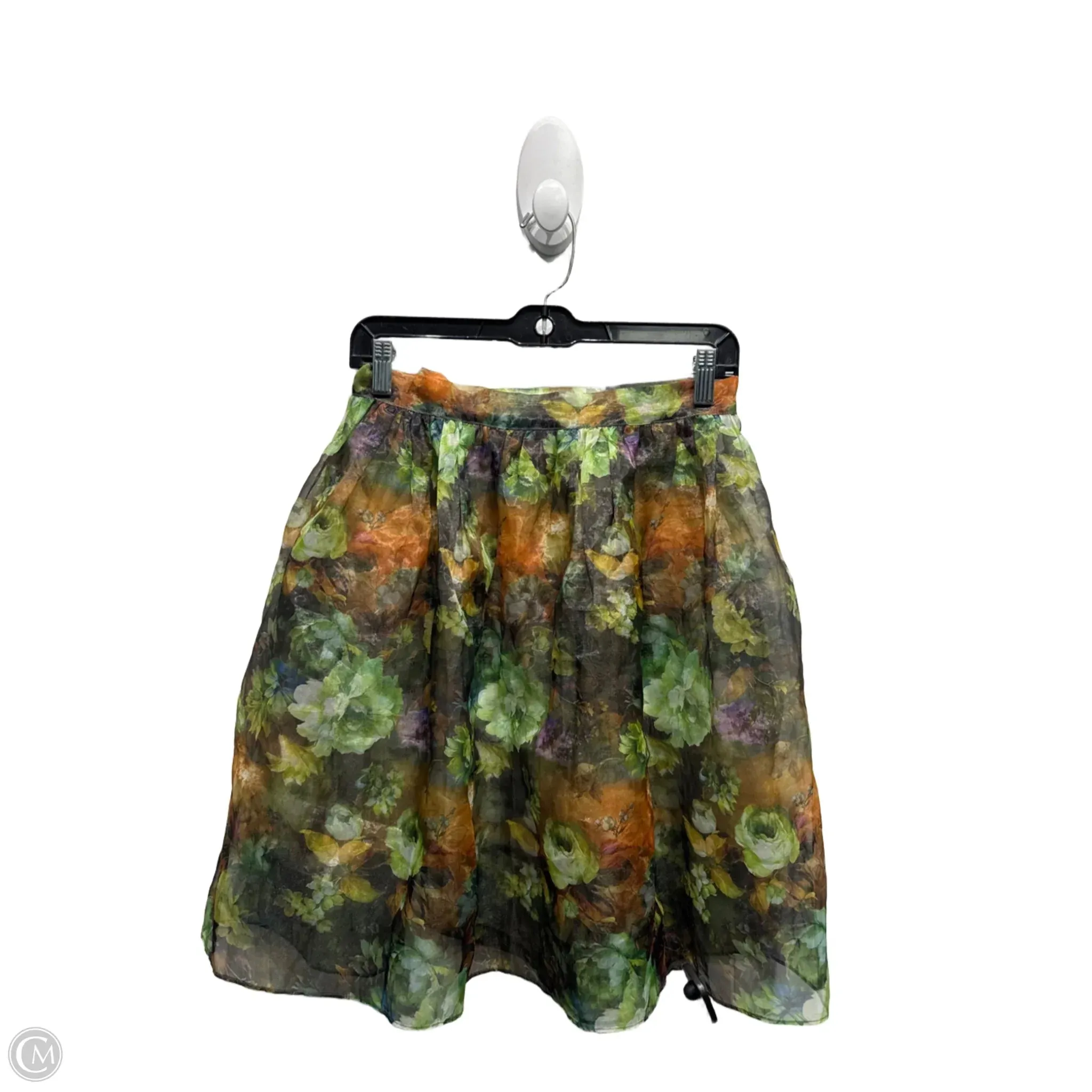Dress Set 2pc By New York And Co In Black & Green, Size: S