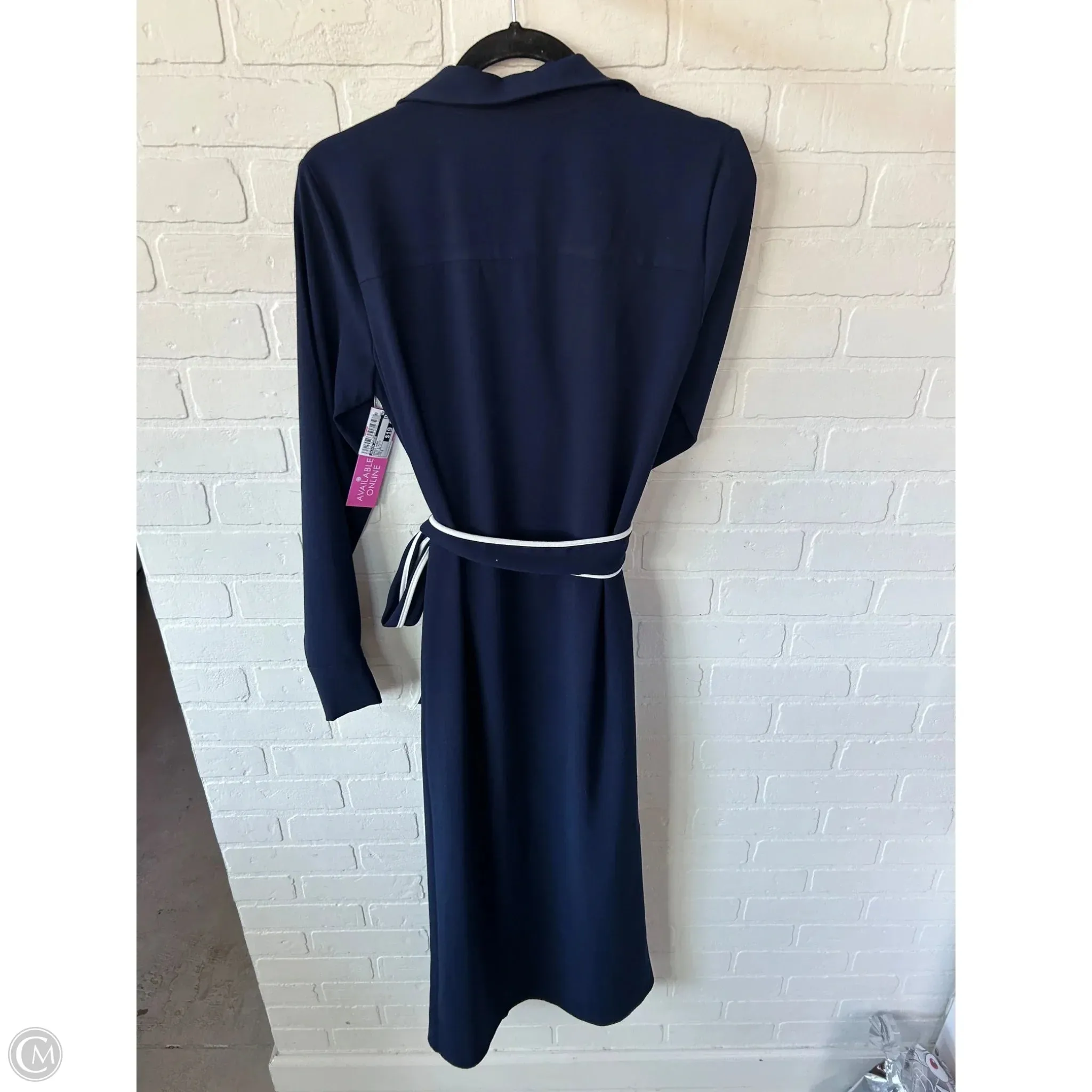 Dress Work By Alexia Admor In Blue & White, Size: S