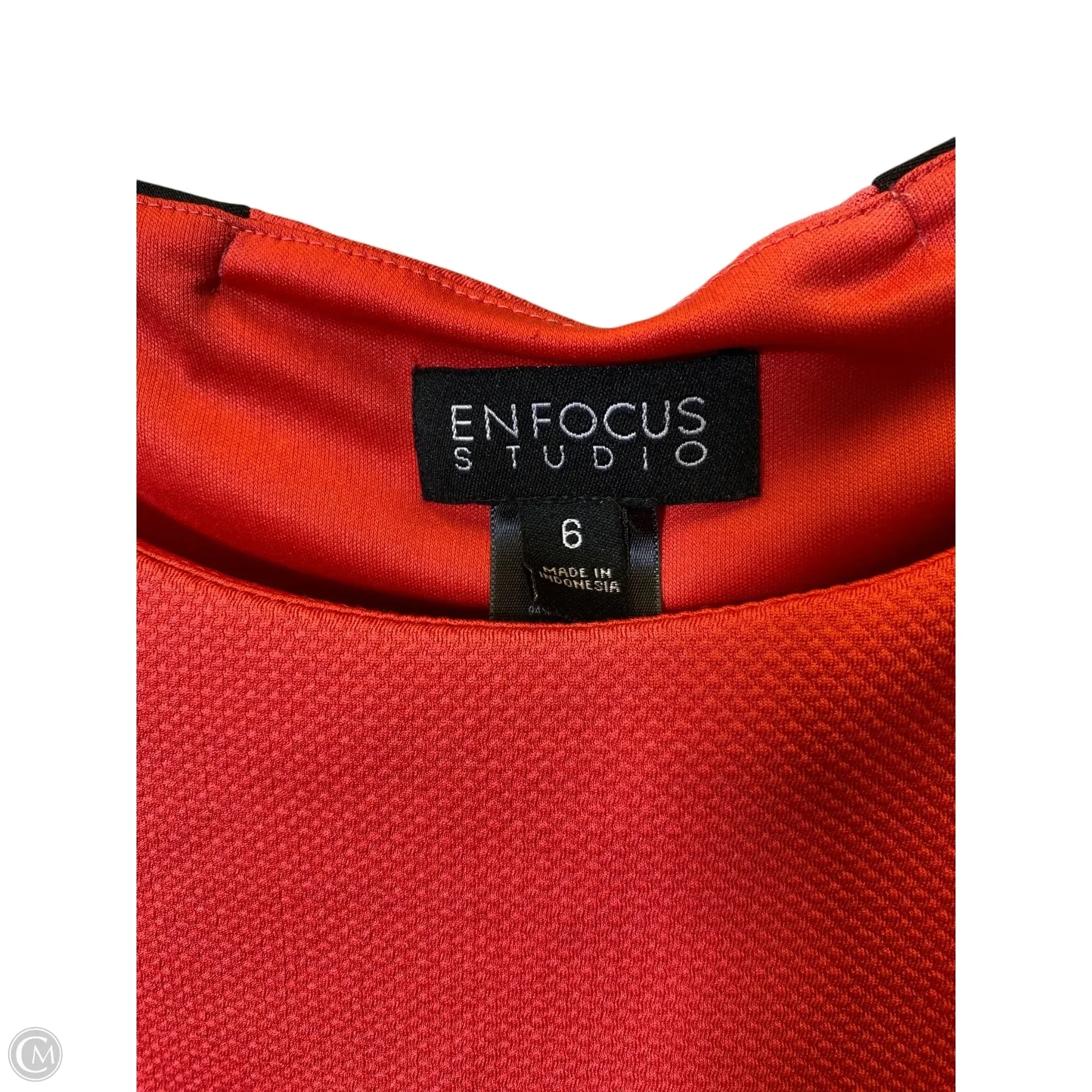 Dress Work By Enfocus In Black & Red, Size: 6