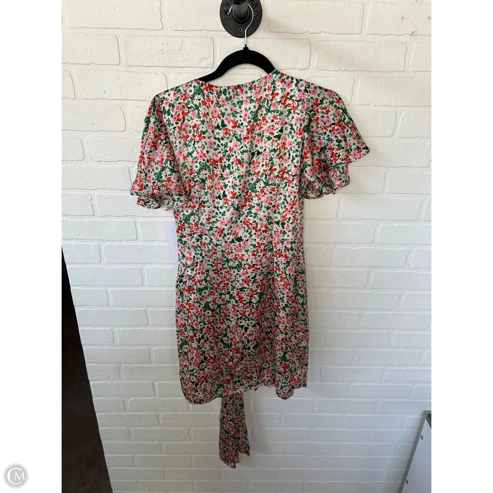 Dress Work By Vici In Green & Pink, Size: S