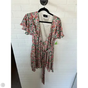 Dress Work By Vici In Green & Pink, Size: S