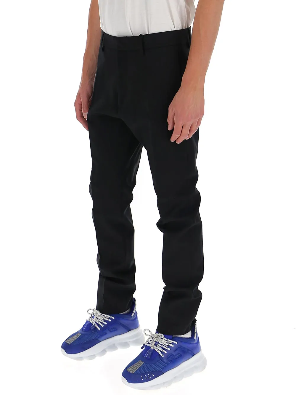 Dsquared2 High Waisted Straight-Leg Trousers