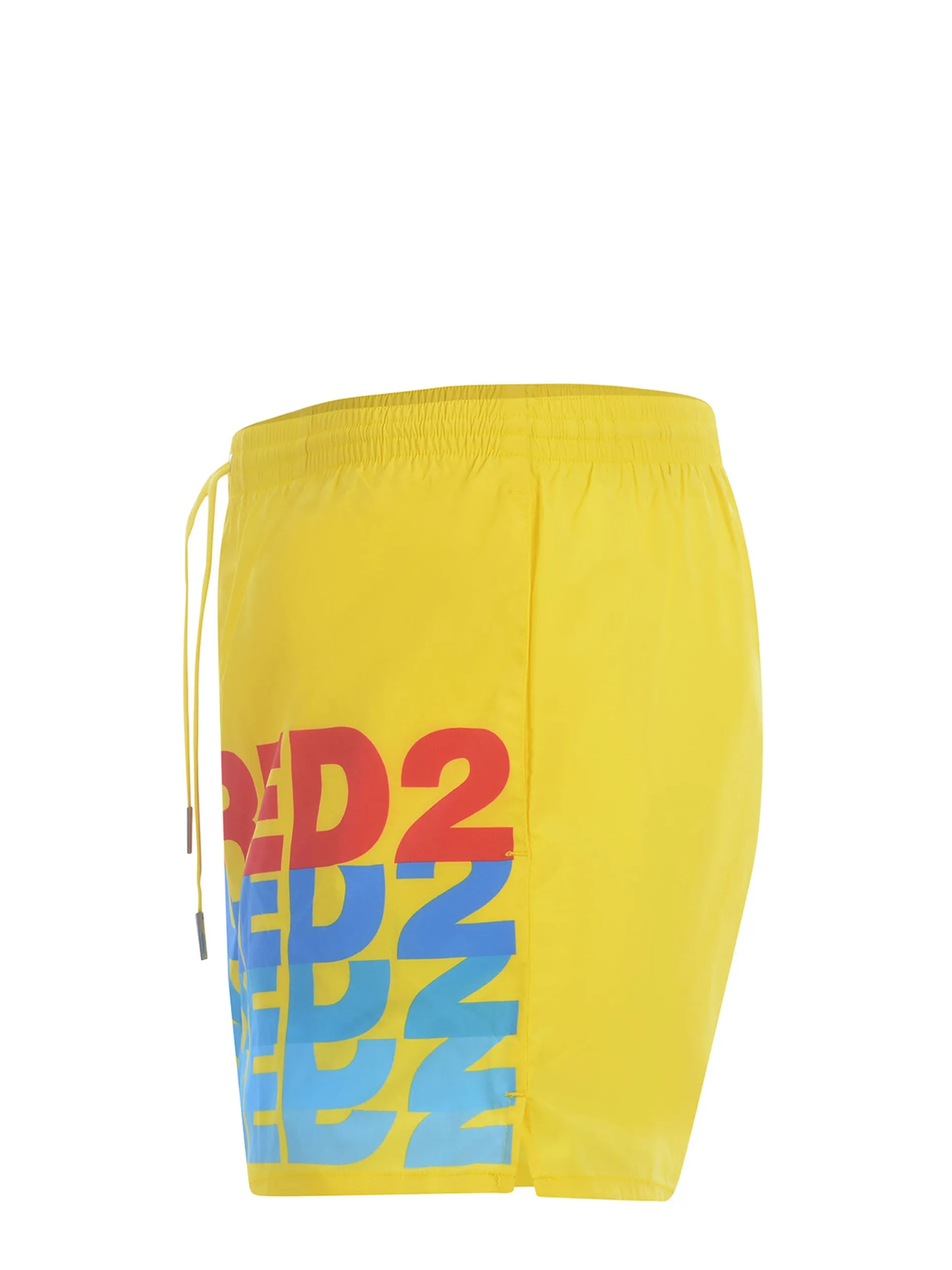 Dsquared2 Logo Printed Mid-Rise Swim Shorts