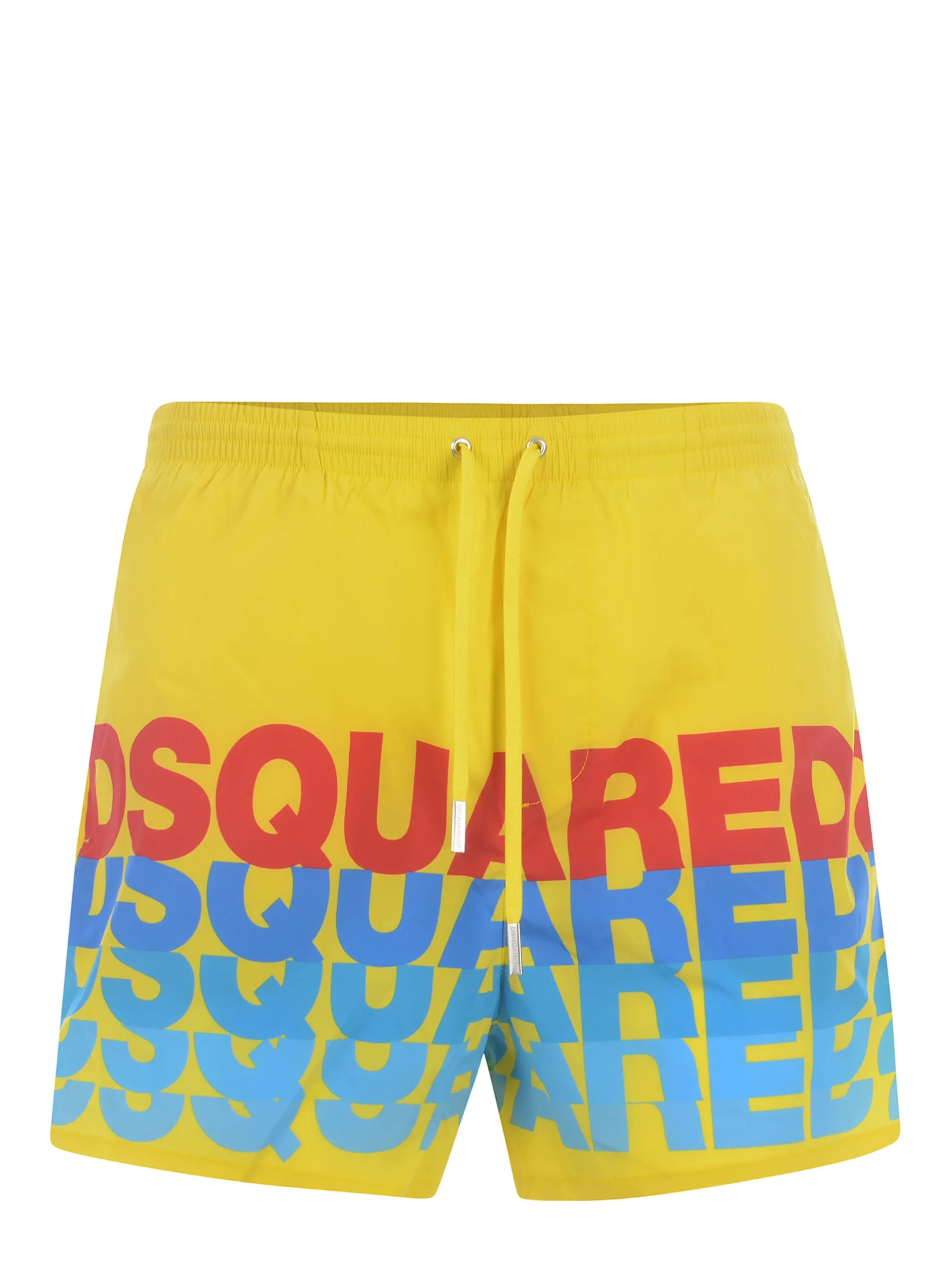 Dsquared2 Logo Printed Mid-Rise Swim Shorts