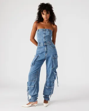 DUO DENIM JUMPSUIT