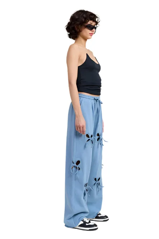 Emory Park FRENCH TERRY PANTS WITH CUTOUT DETAIL