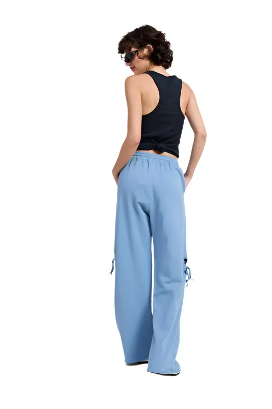 Emory Park FRENCH TERRY PANTS WITH CUTOUT DETAIL