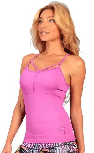 Equilibrium Activewear Lotus Lattice Tank Top LT1048
