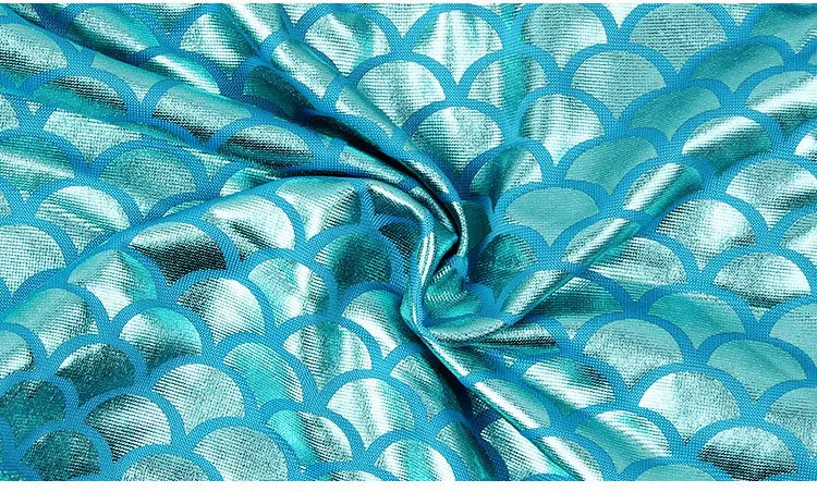 Fish Scale Men Bar Stage Nightclub Show Sexy Fabric Boxer Briefs