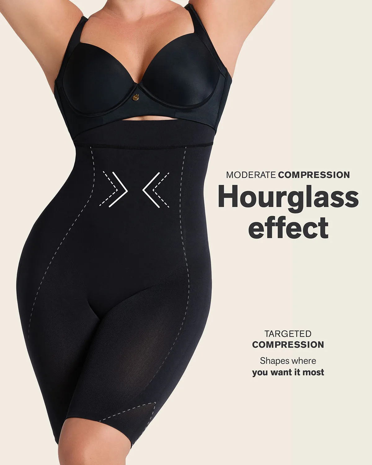 Invisible Extra High-Waisted Shaper Short