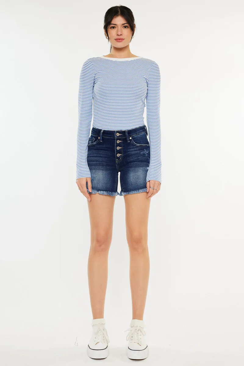 Justine Mid Rise Shorts