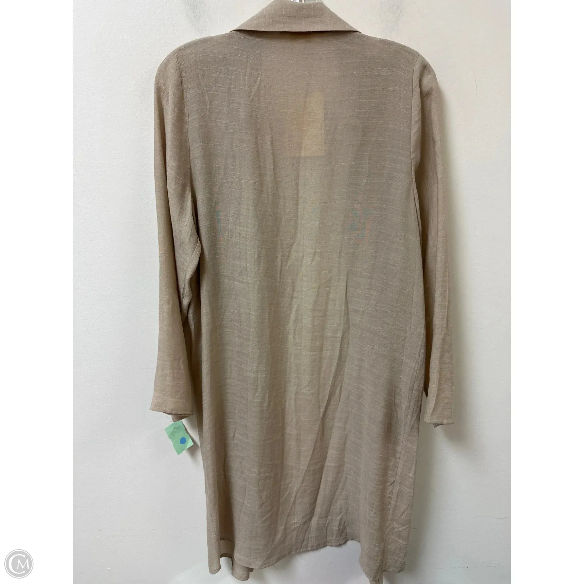 Kimono By Clothes Mentor In Cream, Size: Xs