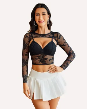 Lace Cami Top with Shrug