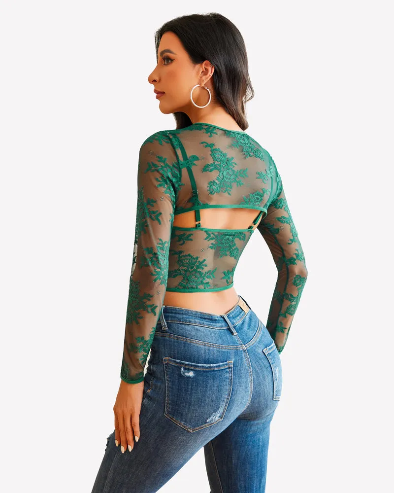 Lace Cami Top with Shrug