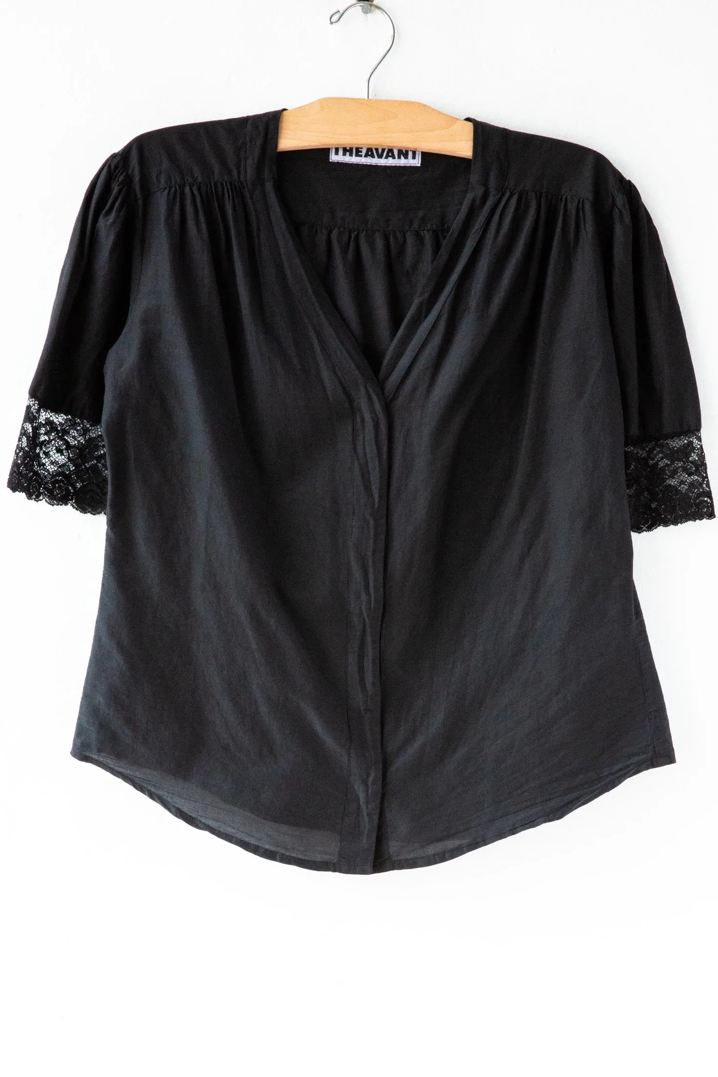 Lace Sleeve Blouse