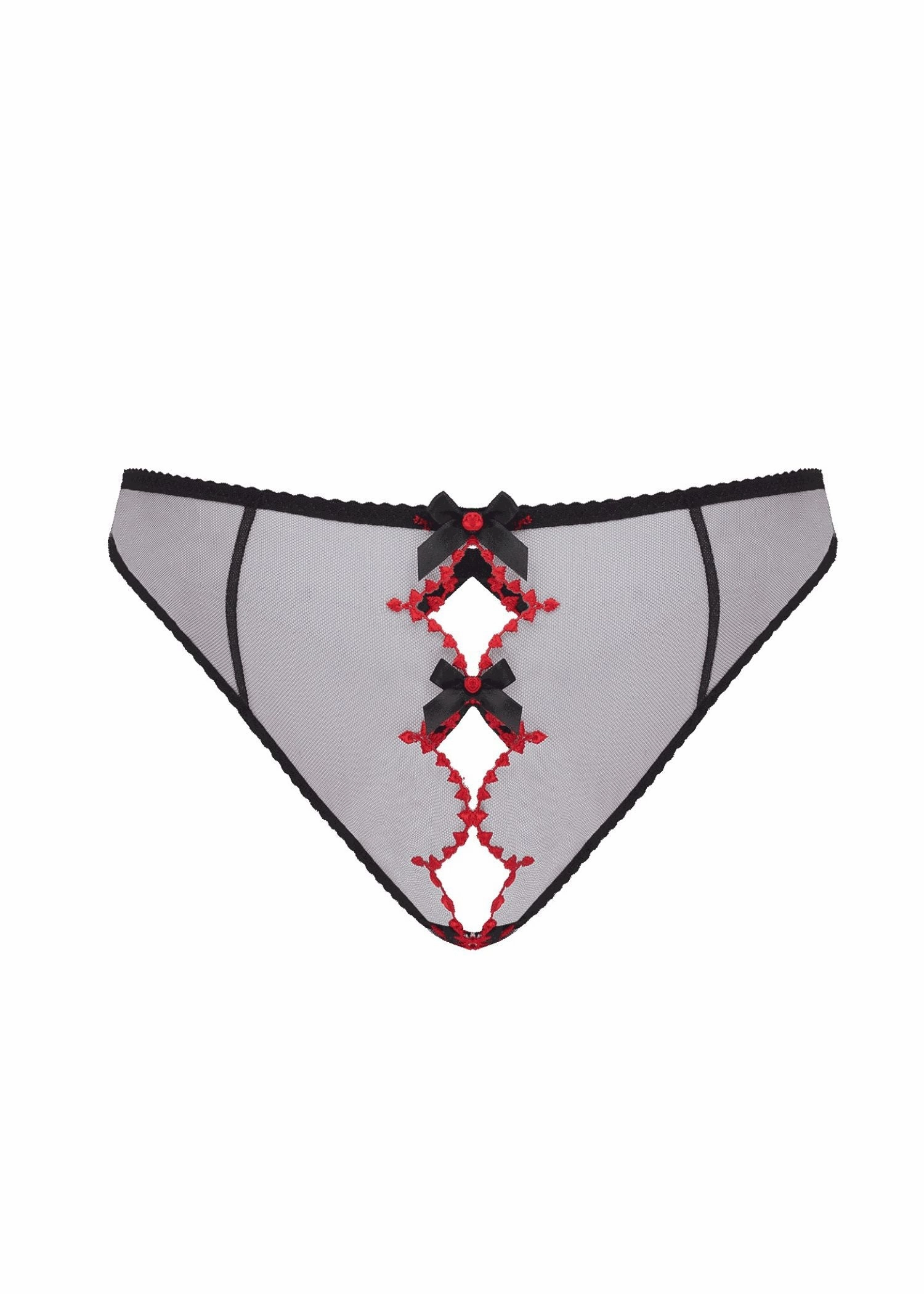 Lorna Heart Ouvert (Black / Red)