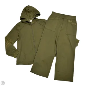 Lounge Set Pants By Logo In Green, Size: Xs/S