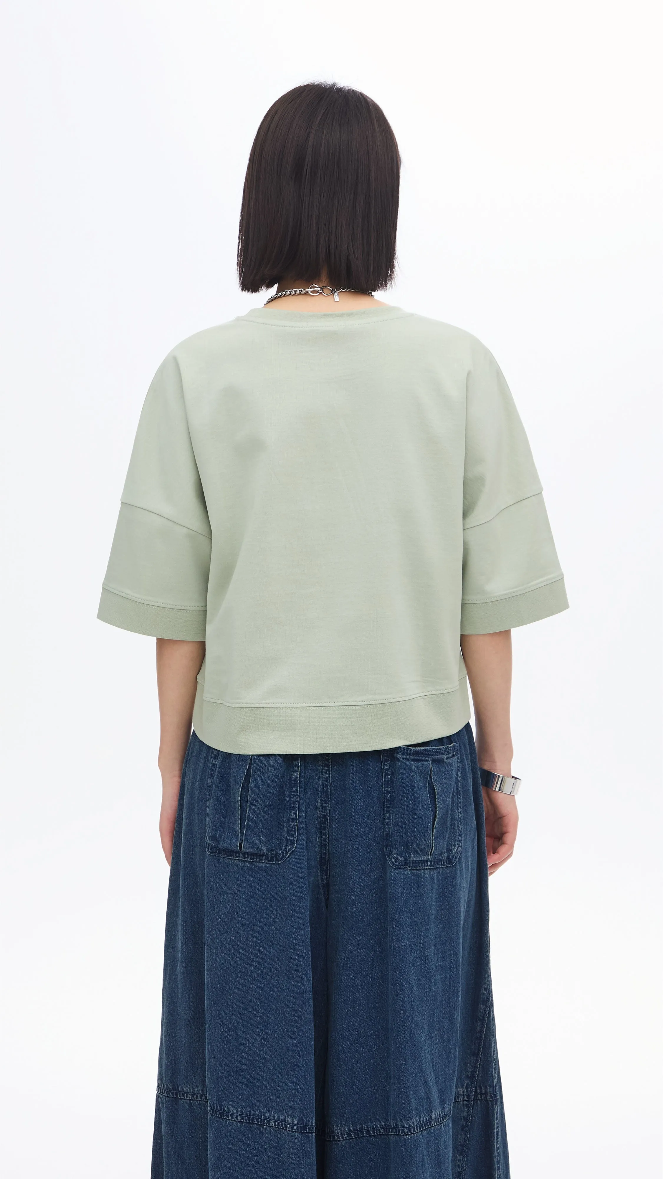 Mariko Enomoto Printed Puff-Sleeve Tee