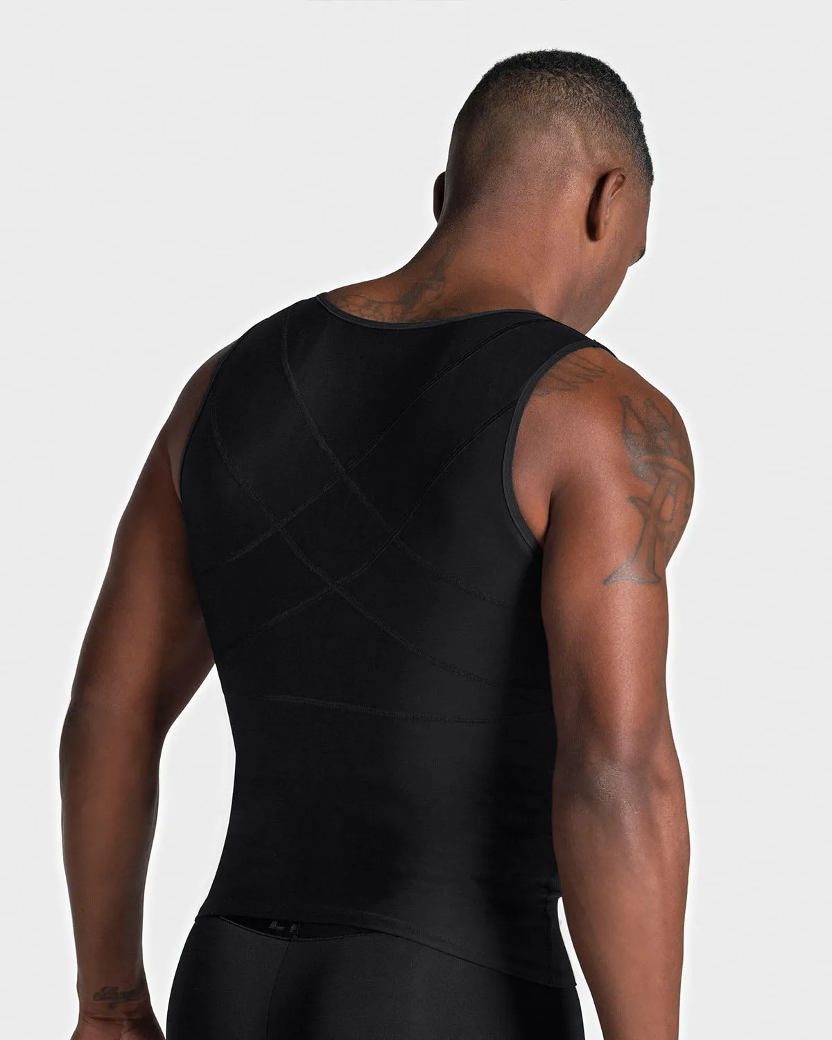 Men's Firm Compression Post-Surgical Shaper Vest