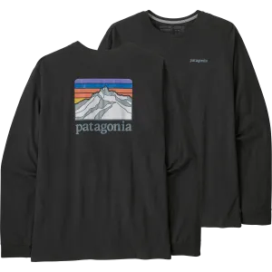 Men's Long-Sleeved Line Logo Ridge Responsibili-Tee