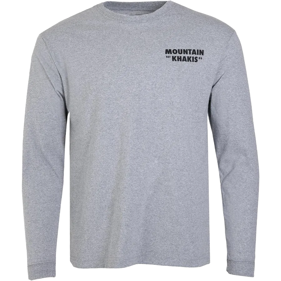 Men's MK Bison Patch Long Sleeve Tee